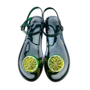 Sandales en gelée pour femmes, nouvelle mode, fruits, antidérapantes, semelle souple, jeunesse, boucle, beauté, sexy, mignonnes, ananas, <span class=keywords><strong>chaussures</strong></span> de plage - Product Image 6