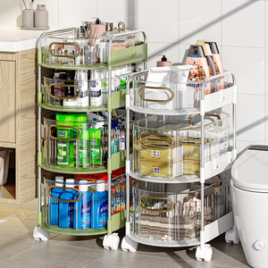 Bán buôn trượt giỏ kéo ra khỏi tủ tổ chức Kệ ngăn kéo nhiều lớp Giá di chuyển giỏ hàng - Product Image 2