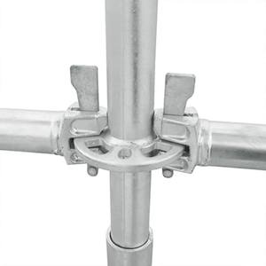 H-Frame Steigersysteem Met Dwarsbeugels-Stalen Constructie Steiger Met Loopplanken En Vangrails Set - Product Image 6