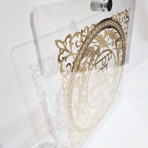 Decoraciones de Mesa para el Día del Sábado de la Familia Judía de Jerusalén, Paneles Decorativos de Pared de Acrílico, Decoración Acrílica para el Hogar - Product Image 4