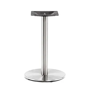 Custom Design Heavy Duty Folding Laser Cut Round Square Dinning Table Stainless Steel Table Legs