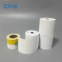 Muestra Gratuita de Papel Térmico Premium de 80 mm y 57 mm para Terminales de Punto de Venta/Cajeros Automáticos, Papel para Cajas Registradoras, Impresión de Tamaño Personalizado, Materia Prima