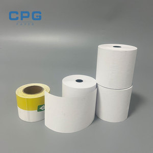 Muestra Gratuita de Papel Térmico Premium de 80 mm y 57 mm para Terminales de Punto de Venta/Cajeros Automáticos, Papel para Cajas Registradoras, Impresión de Tamaño Personalizado, Materia Prima - Product Image 1