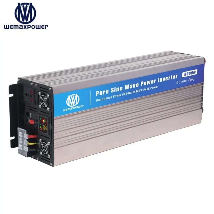 Fabriek Prijs Solar Inverter Systeem 8000W 16000W Omvormer Dc Ac Zuivere Sinus Omvormer