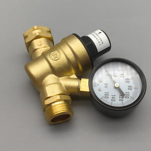 Accesorio de latón de 3/4 hilos sin plomo Válvula de reducción ajustable PRV de agua del grifo de regulación de presión manual - Product Image 4