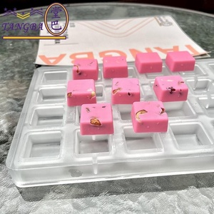 Tangba PC kalınlaşmış malzeme çikolata kalıp polikarbonat çikolata kalıpları yüksek mukavemetli damla dayanıklı özel çikolata kalıpları - Product Image 3
