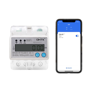 Compteur d'énergie WiFi prépayé intelligent approuvé par la <span class=keywords><strong>SEC</strong></span> saoudienne 0.5S Affichage LCD triphasé de haute précision <span class=keywords><strong>Prix</strong></span> direct d'usine avec stock prêt - Product Image 1