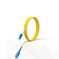 Câble de brassage fibre optique monomode de qualité télécom LC-SC DIMAN, flexible pour intérieur, FTTH, 3m 5m 10m, haute qualité, garantie 1 an