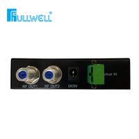 Fullwell Hot-Selling Agc Digitale Tv En Satelliet-Tv Filter Optische Ontvanger Met 2rf Catv & Sat-If Optisch Knooppunt Metalen Omhulsel