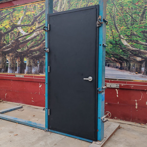 Aço Francês Novas Portas De Segurança Metal Estilo Simples Fogo Aço Avaliado Porta Porta Interior Frontal - Product Image 2
