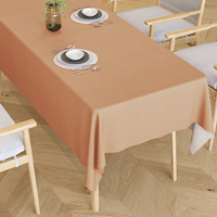 Housse de table de salle à manger anti-taches, texture douce en peau de mouton, résistante à la chaleur, réutilisable, protection de cuisine, commande en gros, fabricant