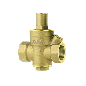 Régulateur <span class=keywords><strong>de</strong></span> <span class=keywords><strong>pression</strong></span> <span class=keywords><strong>d</strong></span>'<span class=keywords><strong>eau</strong></span> réglable en laiton avec manomètre 1,6 MPa - Product Image 3
