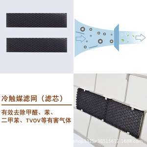 Filtre mural pour climatiseur 1 1.5P, accessoire de remplacement universel anti-poussière pour unité intérieure - Product Image 4