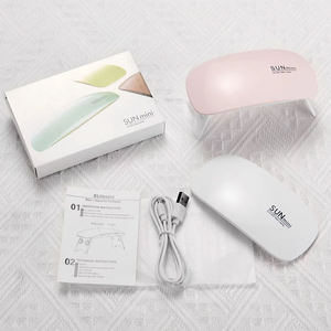 Hot Sale 6W <span class=keywords><strong>Mini</strong></span> UV wiederauf ladbare Gel Nagel lampe Tragbare Micro USB Ladekabel Gel Trockner Sun Uv <span class=keywords><strong>LED</strong></span> Nagel lampe für Home Salons - Product Image 1