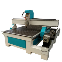Machine de gravure CNC 3D 1325 2030 pour le bois / Machine de fraisage CNC 4 axes (rotative) 1325 / Machine de travail du bois 4*8 pieds pour la fabrication de meubles
