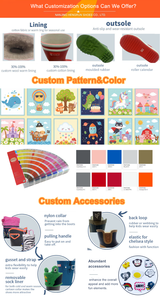 Mignonnes bottes <span class=keywords><strong>de</strong></span> <span class=keywords><strong>pluie</strong></span> imperméables pour enfants quantité minimale <span class=keywords><strong>de</strong></span> commande bas enfant en bas âge dinosaure dessin animé impression anti-glissant EVA caoutchouc bottes pour enfants pour garçons - Product Image 5