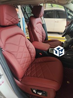 Pour BMW Série 7 5 3 1 X5 X3 X1 E46 E90 E60 F30 F10 E39 F20 G20 E36 Housses de siège sur mesure pour 5 places en cuir