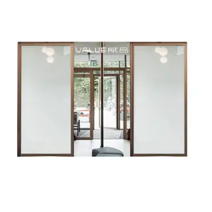 frameless office aluminum glass door interior design glass sliding door