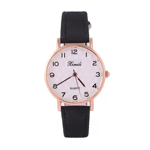 10mm watch strap leather women Suppliers-2022 OEM new design women leather watch female fashion watch strap leather cheap quartz luxury watch leather