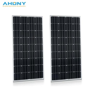 Panneau solaire en verre mono personnalisé <span class=keywords><strong>AHONY</strong></span> 12V 24V 150W efficacité 22.7% avec technologie PERC - Product Image 6