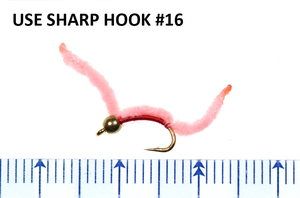 San Juan Worm Fly Fishing, tête de <span class=keywords><strong>mouche</strong></span> en laiton pour pêche à la <span class=keywords><strong>mouche</strong></span>, type Squirmy Wormy, pour truites et truites rousses, leurres de pêche, nymphes de vers de terre, appâts, hameçons - Product Image 6