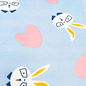 Bán Buôn 100% Cotton Interlock Giá Rẻ Tùy Chỉnh Elephant Animal Hình Ảnh In Bé Mặc Vải - Product Image 4