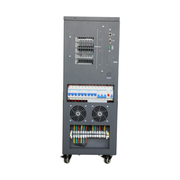 Convertisseur AC triphasé 20 kVA à onde sinusoïdale pure en ligne avec affichage LED pour climatiseur et usage industriel
