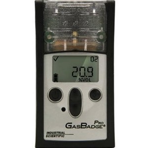 เครื่องตรวจจับก๊าซไฮโดรเจนซัลไฟด์แบบพกพา Industrial Scientific GasBadge Pro รุ่นตรวจจับก๊าซเดี่ยว ช่วงการวัด 0-500PPM - Product Image 1