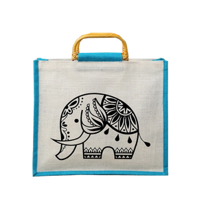 Bolsas de Yute Ecológicas Reutilizables Personalizadas con Asa de Caña y Precios Comparativos - Product Image 2