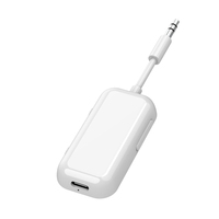 Émetteur-récepteur sans fil Bluetooth V5.2 2-en-1, 19h d'autonomie, lecteur MP3 pour voiture, TV, PC, écouteurs, voiture et avion BR19