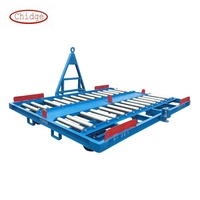 10ft châssis roulant pour palettes pour aviantion
