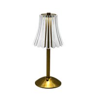 Lampe de table sans fil rechargeable européenne, petite, à intensité variable par toucher, portable, pour la maison, l'hôtel, emballée dans une boîte cadeau
