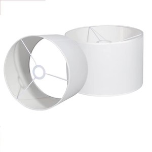 Abnehmbarer Lampenschirm aus Stoff in Beige/Weiß, TC-Stoff-Lampenschirm für Tischlampe und Stehlampe, KD-Lampenschirm-Beleuchtung - Product Image 4