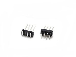 Conector de cabezal de pasador de paso de 2,0mm Ángulo recto de una sola fila SQ0.5mm H3.0mm 1*4P - Product Image 3