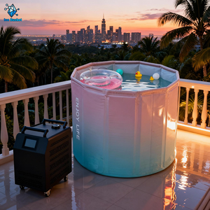 Enfriador <span class=keywords><strong>de</strong></span> baño <span class=keywords><strong>de</strong></span> hielo personalizado 1hp R410A 3210W para fábrica <span class=keywords><strong>de</strong></span> inmersión en frío R & D Enfriador <span class=keywords><strong>de</strong></span> agua <span class=keywords><strong>de</strong></span> diseño todo en uno con <span class=keywords><strong>bomba</strong></span> <span class=keywords><strong>y</strong></span> filtro - Product Image 1