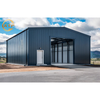 Taller de Estructura de Acero Prefabricada Aislada OEM, Edificio Comercial de Oficinas con Estructura Metálica Ignífuga