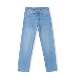 Jeans de Pierna Ancha de Tela Suave con Cintura Alta y Silueta Holgada para Mujer, para Moda Casual y Uso Urbano - Product Image 5