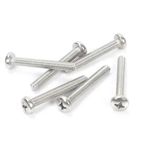 High Quality Stainless Steel 304 316 Hex Socket Pan Head Screw Button Head Screw