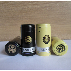 Bouchon de bouteille en aluminium et plastique avec logo imprimé, couvercle de scellement métallique sur mesure - Product Image 2