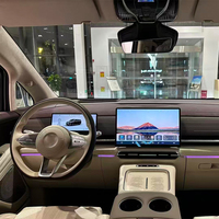 Fourgonnette électrique de luxe 7 places de marque Mpv, autonomie 700 km, avec sièges zéro-gravité et grand coffre pour les voyages en famille