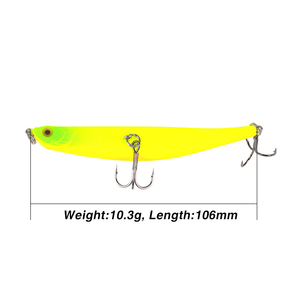 <span class=keywords><strong>Leurre</strong></span> flottant FloatingPencil 106mm 10.3g <span class=keywords><strong>Stickbait</strong></span> avec billes magnétiques pour la pêche au bar et au <span class=keywords><strong>brochet</strong></span> en haute mer, leurres de pêche - Product Image 6