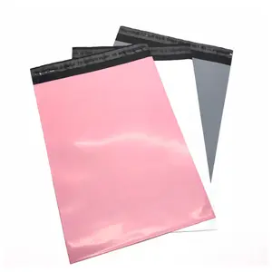 Fábrica Feito Sob Encomenda Bonito Saco Mailer Poli Saco de Correio Pacote do Transporte Rosa De Plástico Para Acessórios de Vestuário
