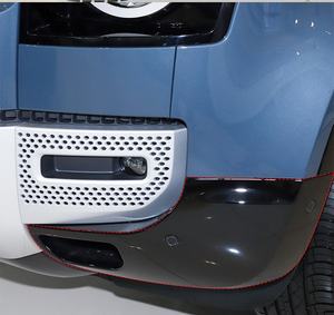 Kit <span class=keywords><strong>de</strong></span> Esquinas Negras para Parachoques Delantero y Trasero, Compatible con Land Rover Defender 90 110 2020-2024 - Product Image 4