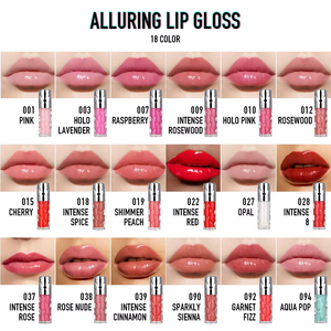 Aceite Labial con Brillo MLM, Vegano, Hidratante, Suave, Maquillaje Labial con Acabado Luminoso, para Fiestas y Uso Diario - Product Image 4