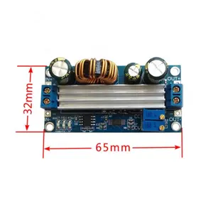 Constant voltage and constant current adjustable automatic buck boost power board module Buck boost module