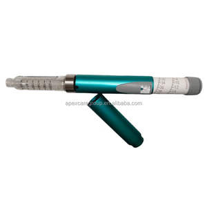 ApexCare - Plumas de Inyección Reutilizables V2 60UI 3ML, Diseño Ligero y Ecológico con Cuerpo Metálico Resistente al Agua - Product Image 6