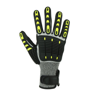 Guantes antideslizantes anticorte de alta calidad, trabajo de seguridad, mecánico Industrial, guantes resistentes a impactos Tpr personalizados - Product Image 2
