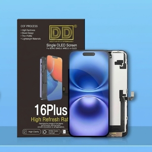 หน้าจอสัมผัสดิจิตอลแบบนิ่ม OLED/LCD DD สำหรับเปลี่ยนหน้าจอ <span class=keywords><strong>iPhone</strong></span> 16 Plus ขายส่ง รับประกัน 1 ปี OEM - Product Image 2