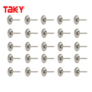 Tachuela de tapicería de cabeza plana, decoración de muebles <span class=keywords><strong>para</strong></span> el hogar, tachuela <span class=keywords><strong>para</strong></span> tapicería, chincheta <span class=keywords><strong>para</strong></span> uñas, tono plateado - Product Image 5