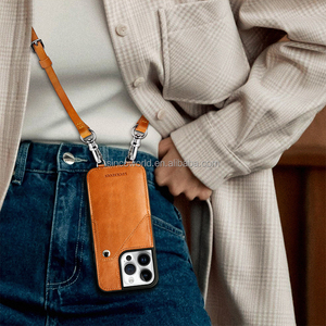 Luxury Multifuncional Crossbody Leather Phone <strong>case</strong> for <strong>magsafe</strong> iphone 14 15 - Product Image 2